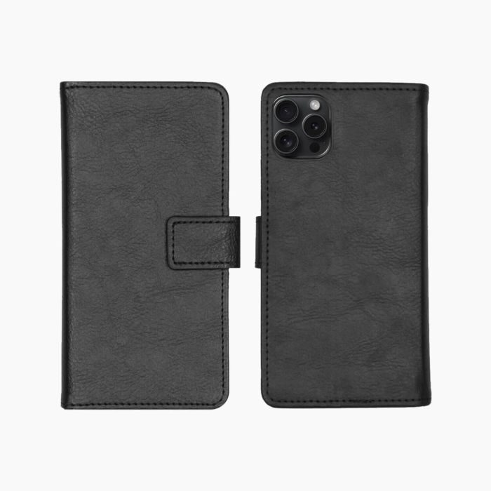 iPhone 15 Pro bookcase zwart                            