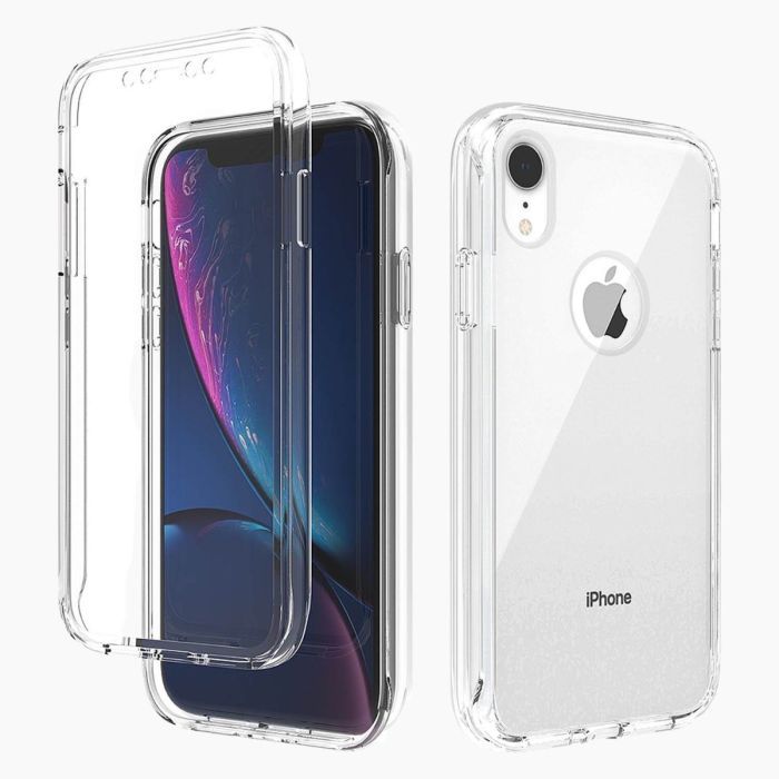 iPhone XR screenprotector & hoes transparant