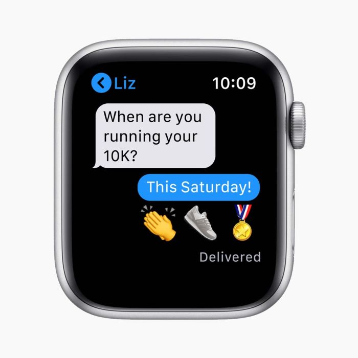 Refurbished Apple Watch SE 2020 40 mm aluminium zilver wifi met wit sportbandje