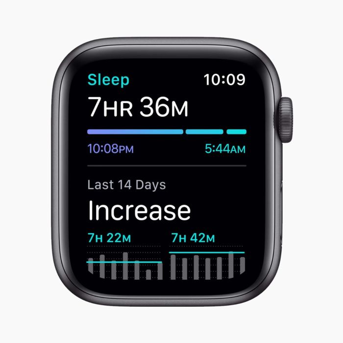 Apple Watch SE 2020 44 mm aluminium zwart wifi met zwart sportbandje