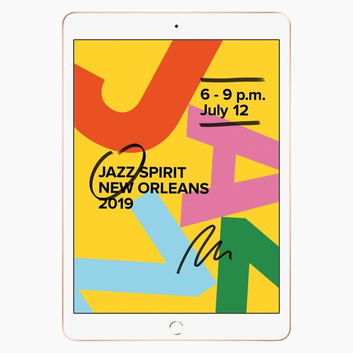 Refurbished iPad 2019 Gold 128GB 4G