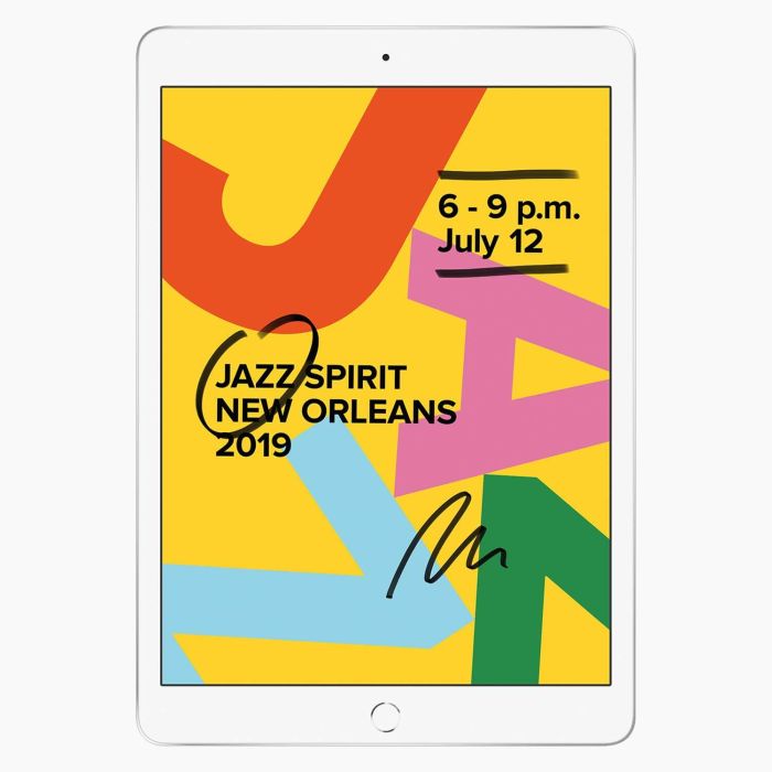 Refurbished iPad 2019 Silver 128GB Wifi