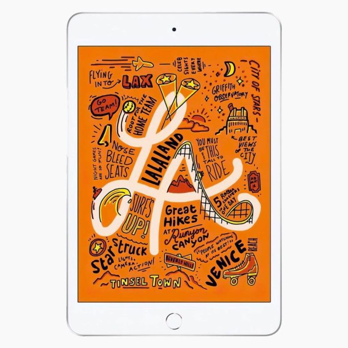 Refurbished iPad Mini 5 256GB Zilver Wifi