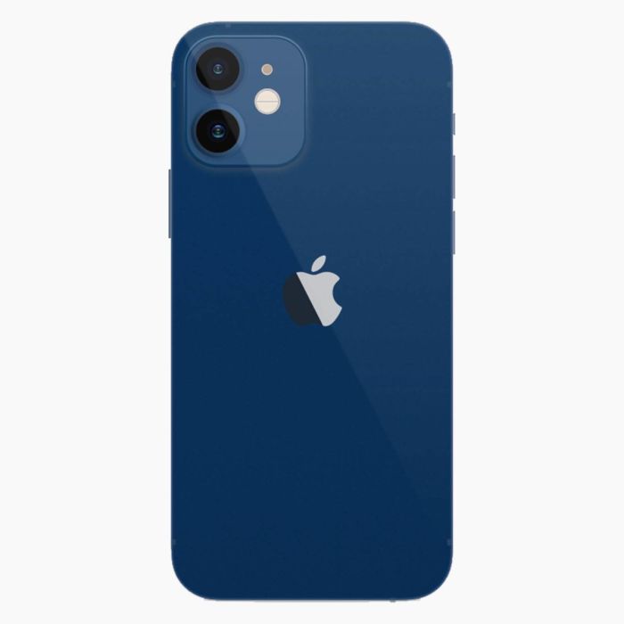 Refurbished iPhone 12 Blauw 64GB achterkant