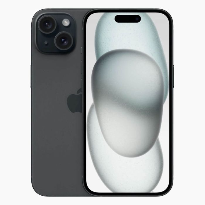 Refurbished iPhone 15 Plus 256GB Zwart