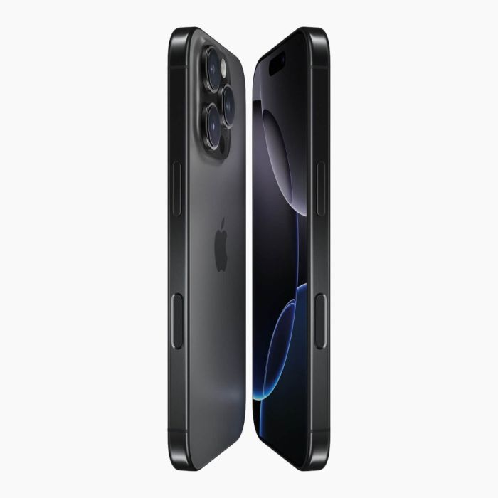 De refurbished iPhone 16 Pro Max 256GB Zwart Titanium kopen? | Mét