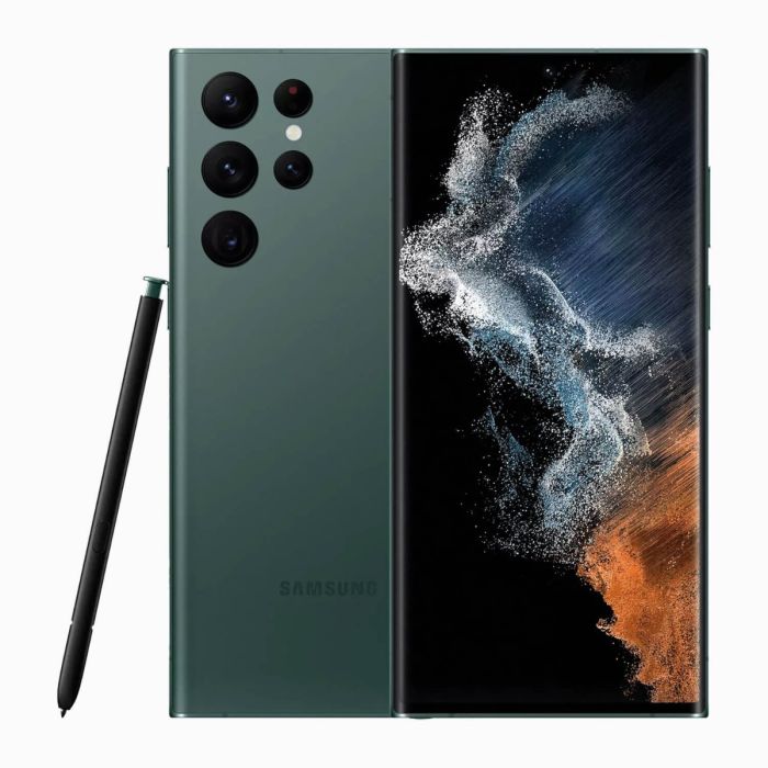 Refurbished Samsung S22 Ultra 128GB Groen| Mét 3 jaar garantie