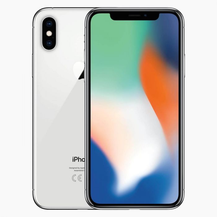 iPhone X 64GB Silver los toestel, Mét 3 jaar garantie