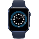 Refurbished Apple Watch Series 6 40 mm aluminium blauw wifi met blauw sportbandje
                            
