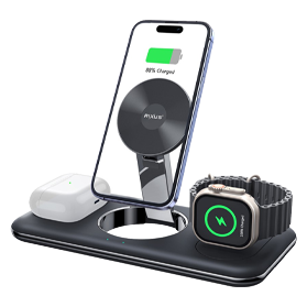 3-in-1 draadloze oplader voor iPhone/ Watch/ Airpods                            