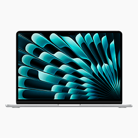 MacBook Air 15 Inch 4.05 GHZ M3 10 Core 16GB RAM 512GB Zilver (2024)