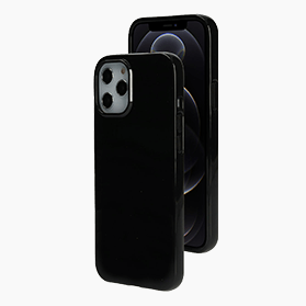 Zwarte beschermhoes iPhone 12 Pro Max