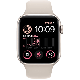 Refurbished Apple Watch SE 2022 40 mm aluminium goud wifi met roze sportbandje