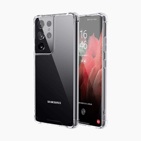 Anti burst case transparant Samsung S21