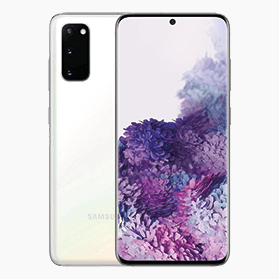 Refurbished Samsung Galaxy S20 5G 128GB Wit (Dual Sim)                            