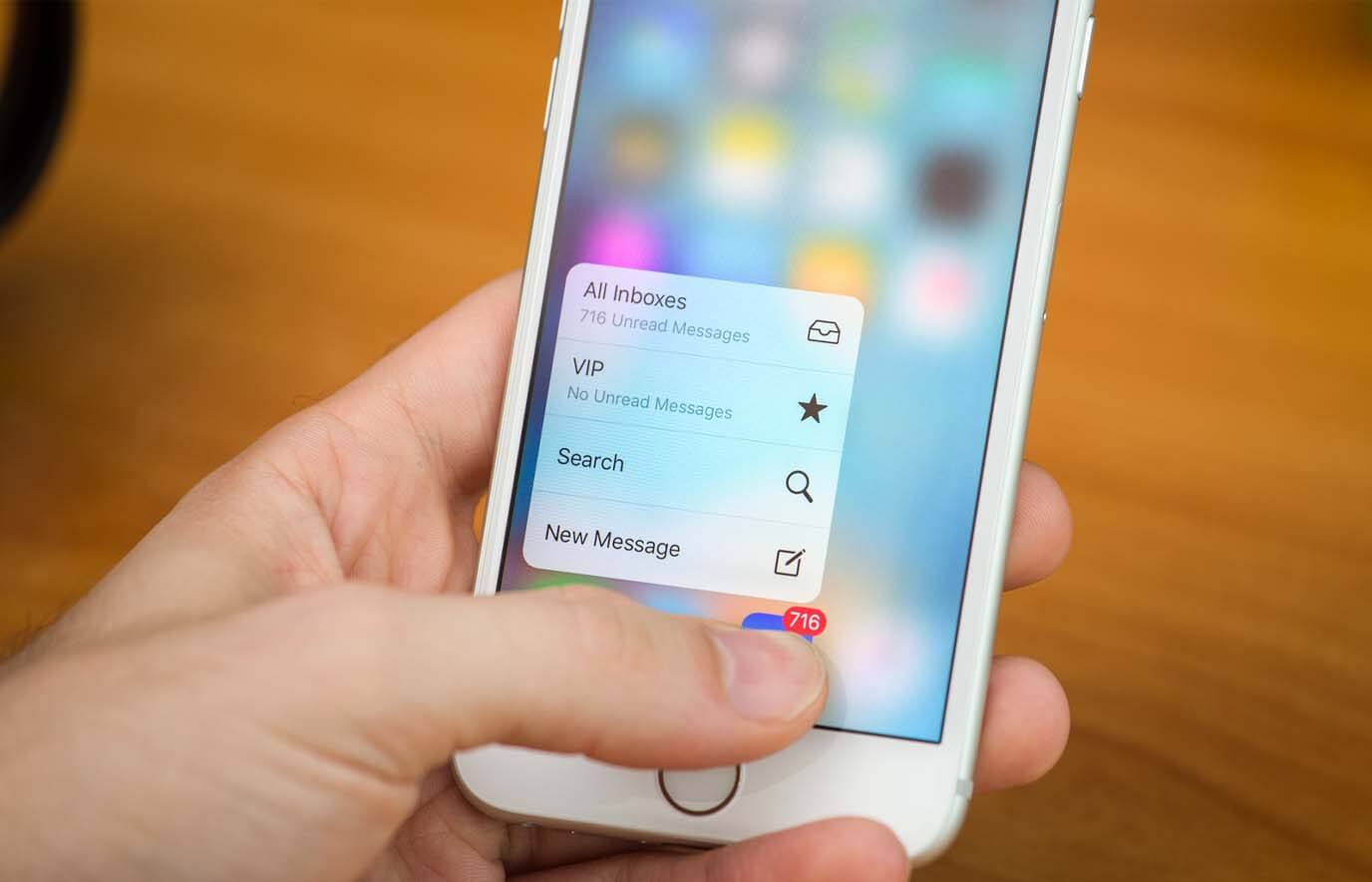 Hoe werkt 3D Touch? Mogelijkheden en meer!