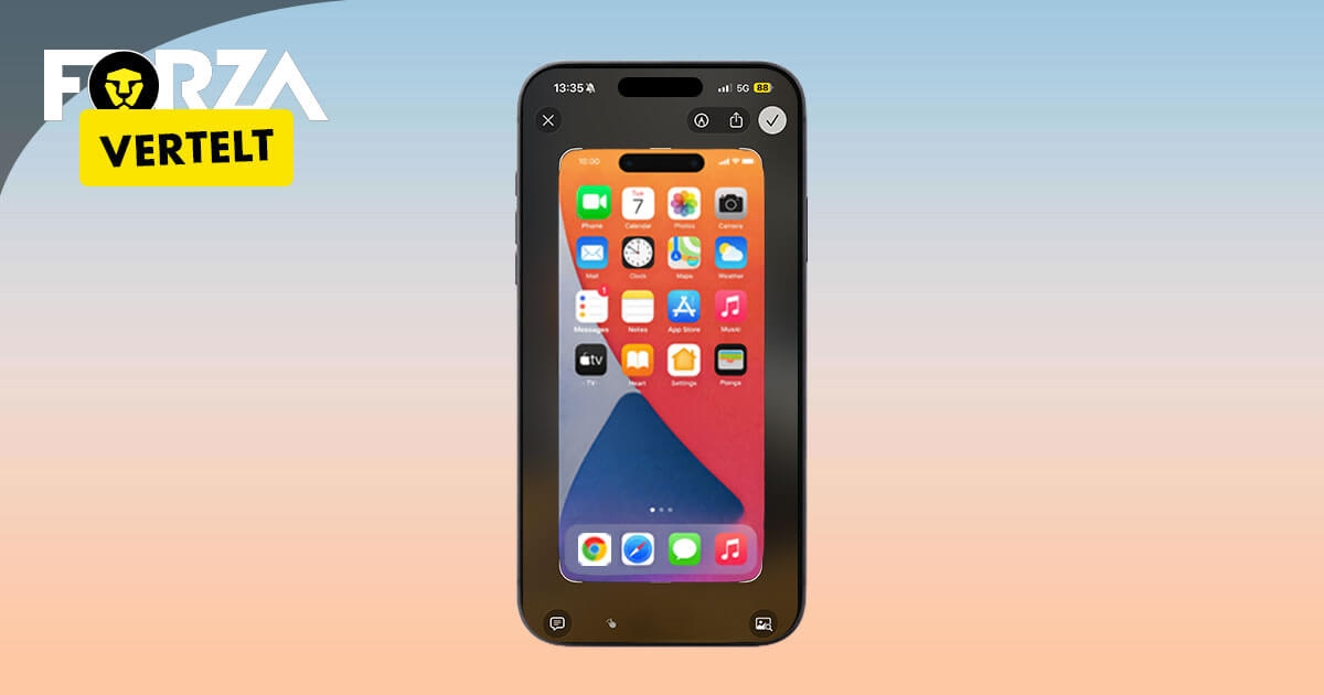 Screenshot maken iPhone en iPad