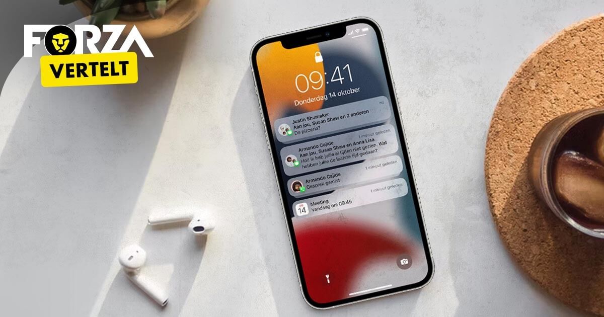 berichtencentrum iPhone