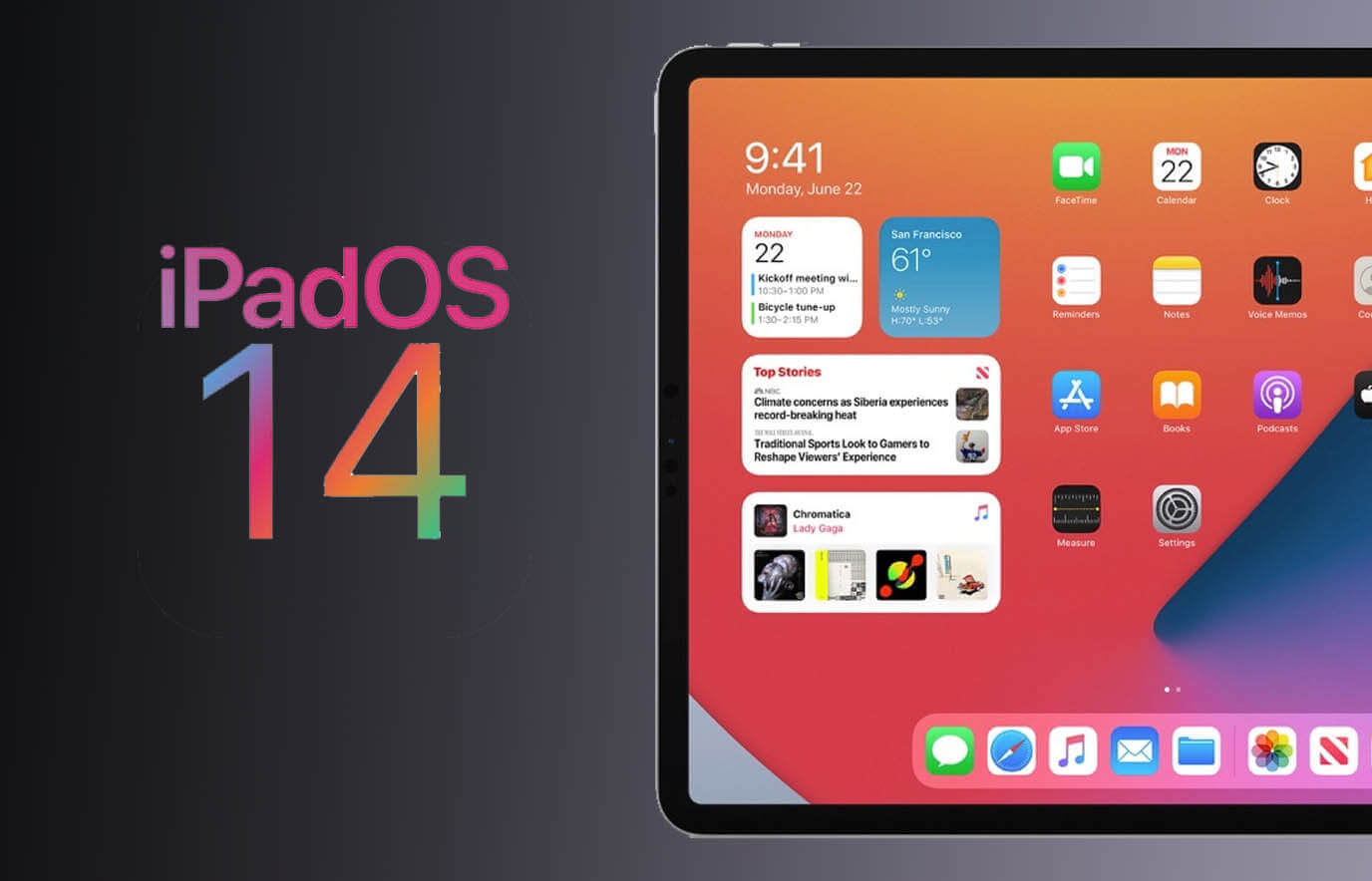 iPadOS 14 voor Apple iPad