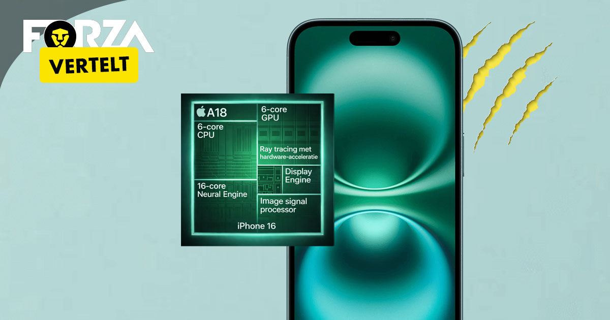 iPhone 16 chip: sneller en slimmer
