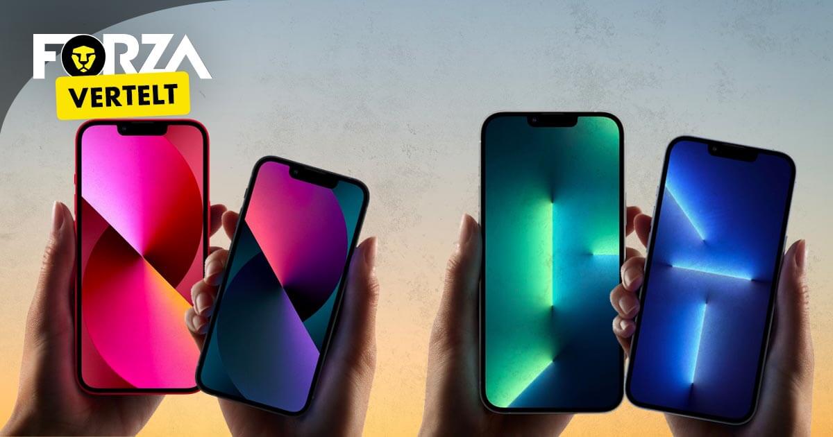 Welke iPhone 13 modellen zijn er?