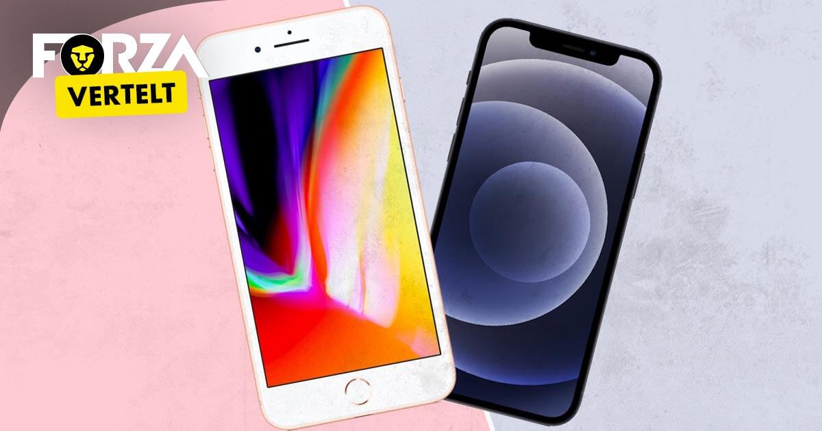 iPhone 8 Plus vs iPhone 12: aan elkaar gewaagd?