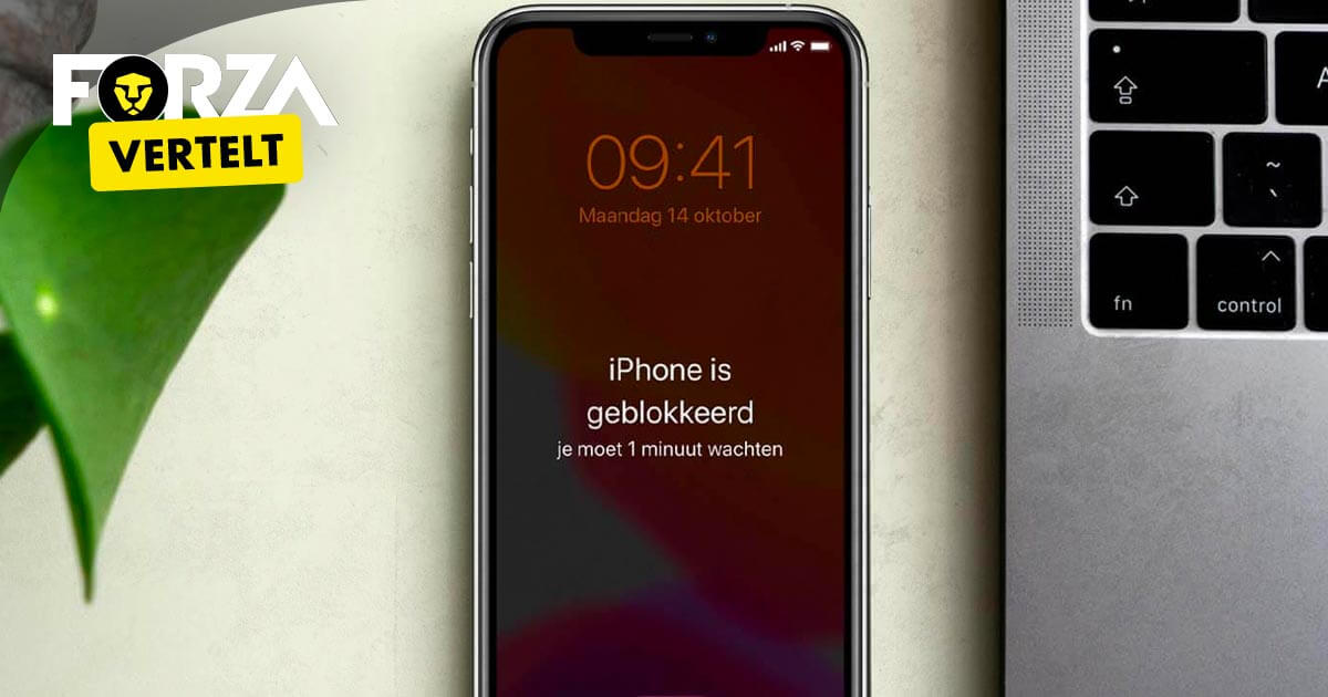 iPhone geblokkeerd na foute toegangscode