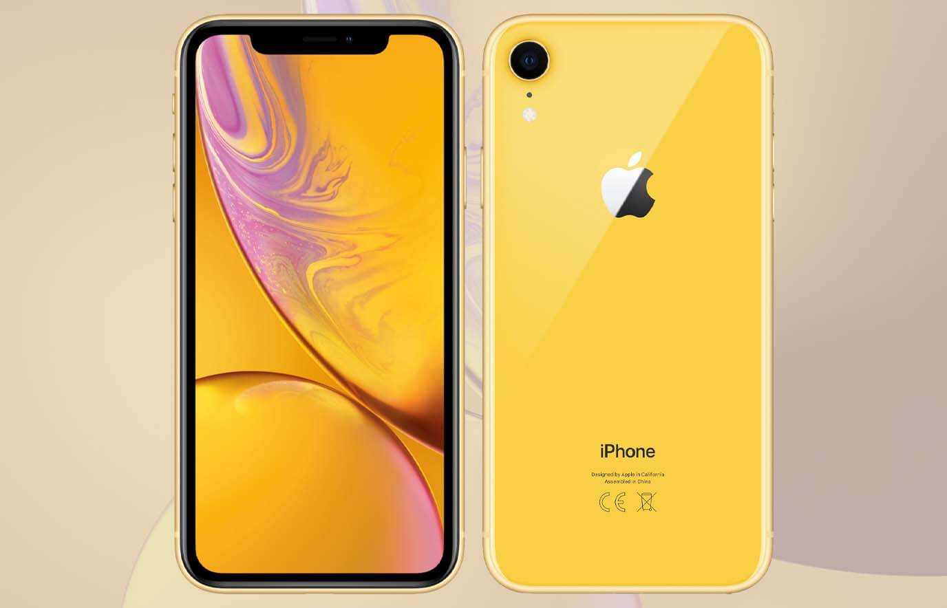 iPhone XR Yellow