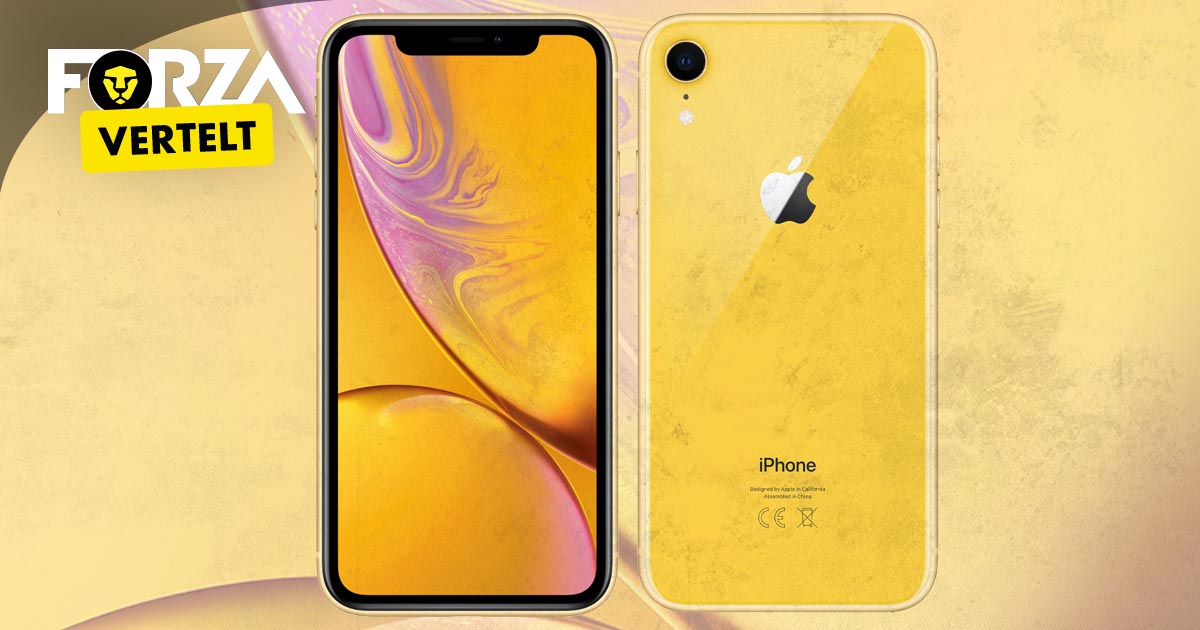 iPhone XR Yellow