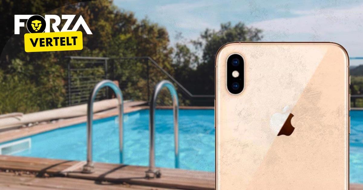 iPhone XS waterschade