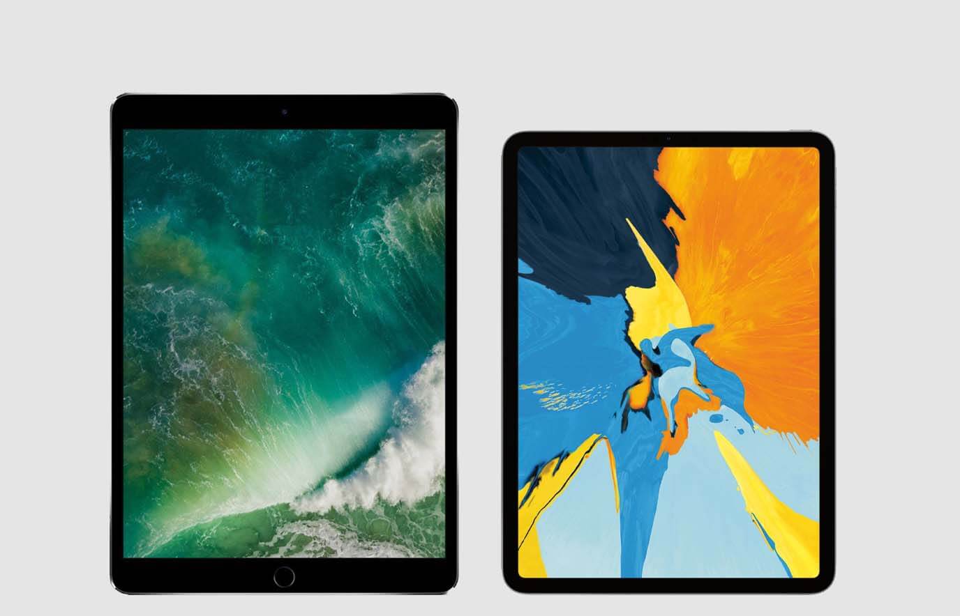 Vergelijking iPad Pro 2017 en iPad Pro 2018