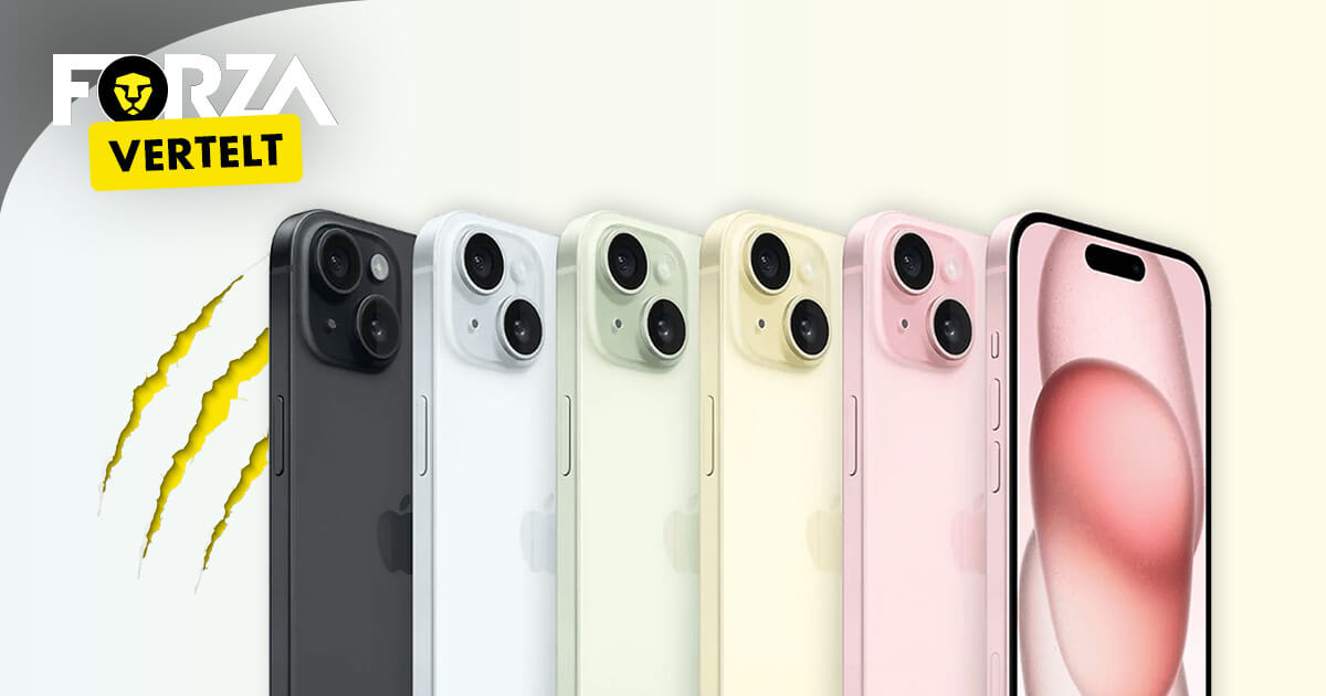 iPhone 15 kleuren: Apple's unieke kleurenpalet