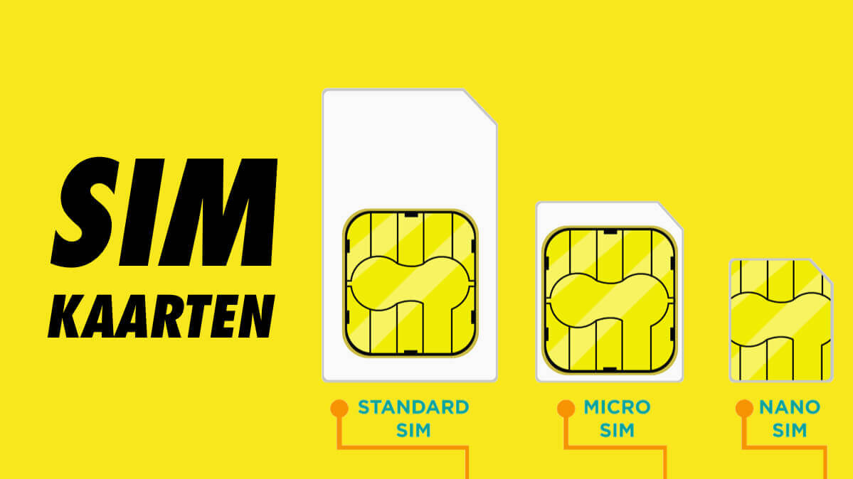 Wat is het verschil tussen een micro- en macro simkaart?