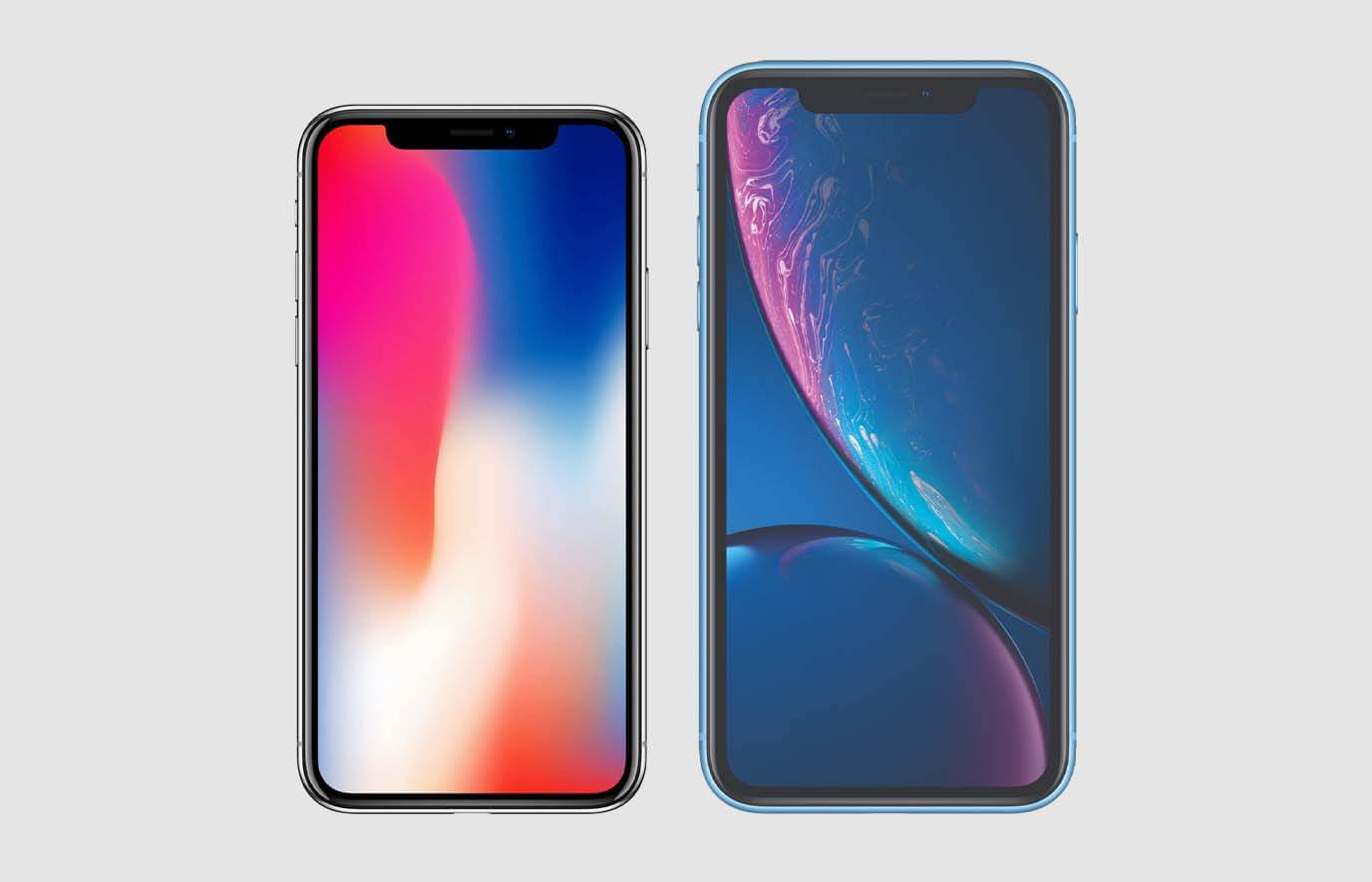 iPhone X en iPhone XR