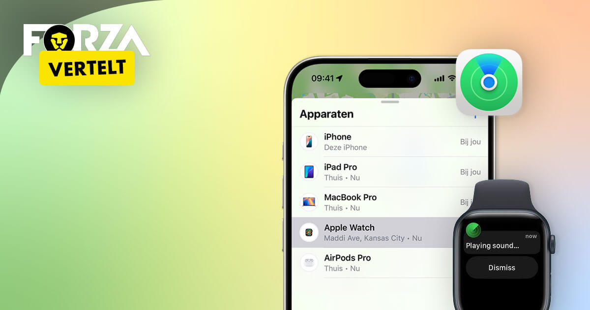 Zoek mijn Apple Watch