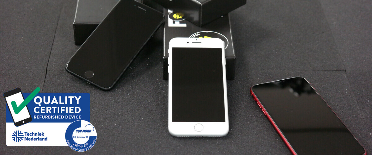 Refurbished iPhone met Keurmerk Refurbished