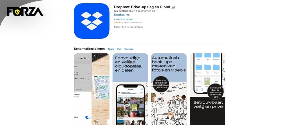 Dropbox als clouddienst