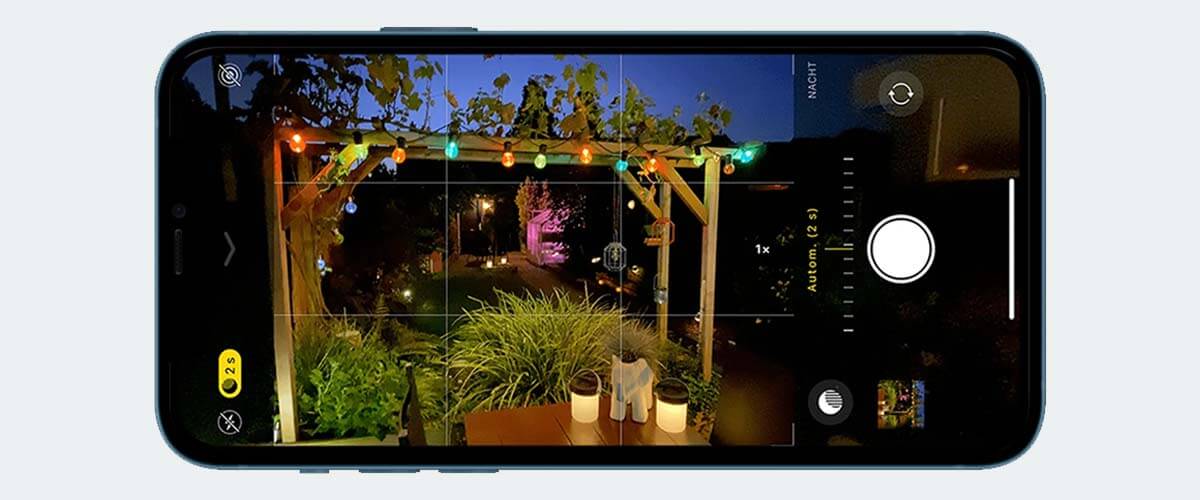 Nachtfoto maken iPhone 11 camera