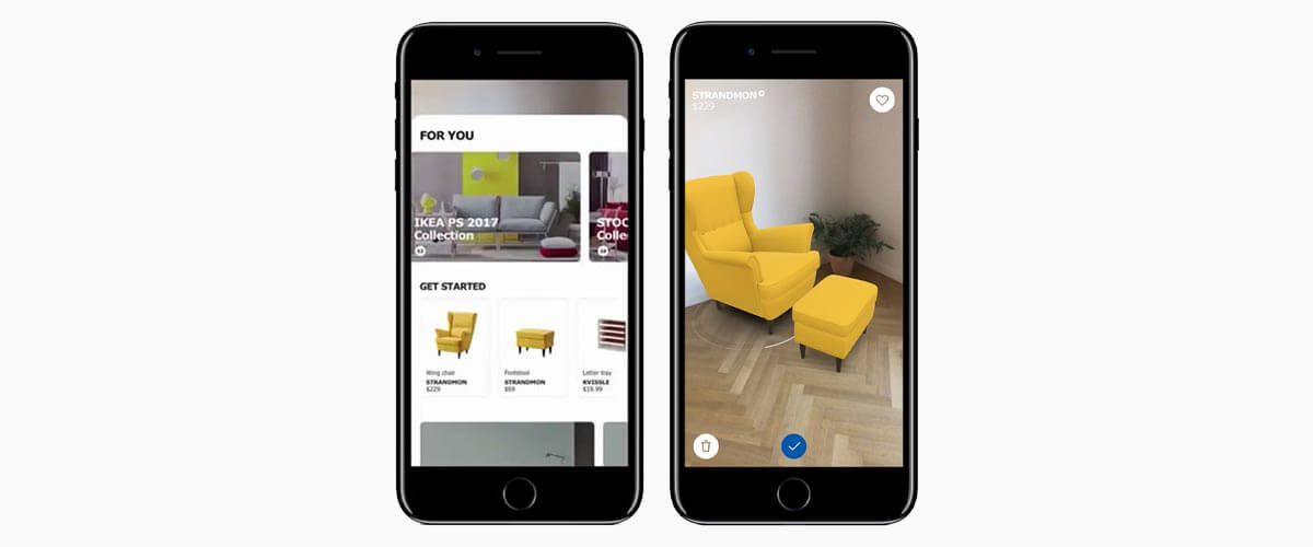 Apple ARKit Ikea Place