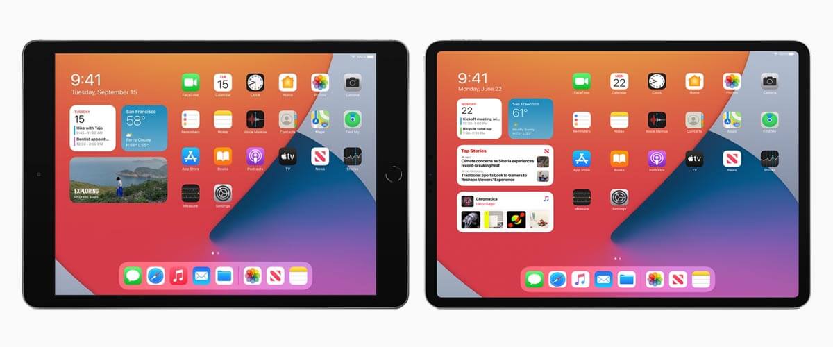 Beeldscherm iPad 2020 vs iPad Air 2020