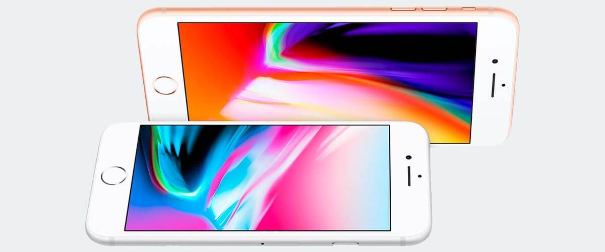 Beeldschermverschil iPhone 8 en 8 Plus