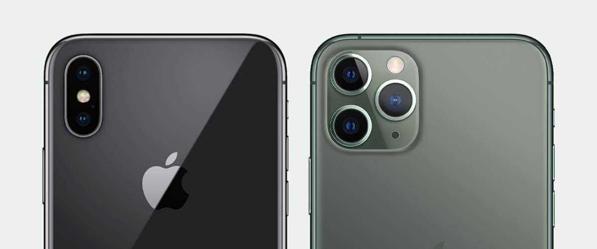 Cameraverschil iPhone 11 Pro vs iPhone X