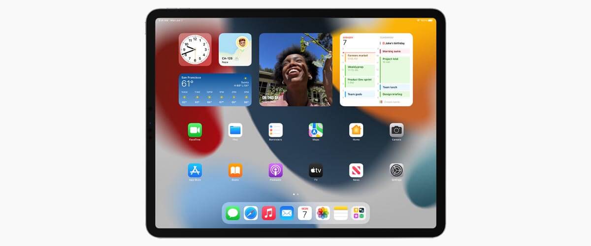 Widgets iPadOS 15