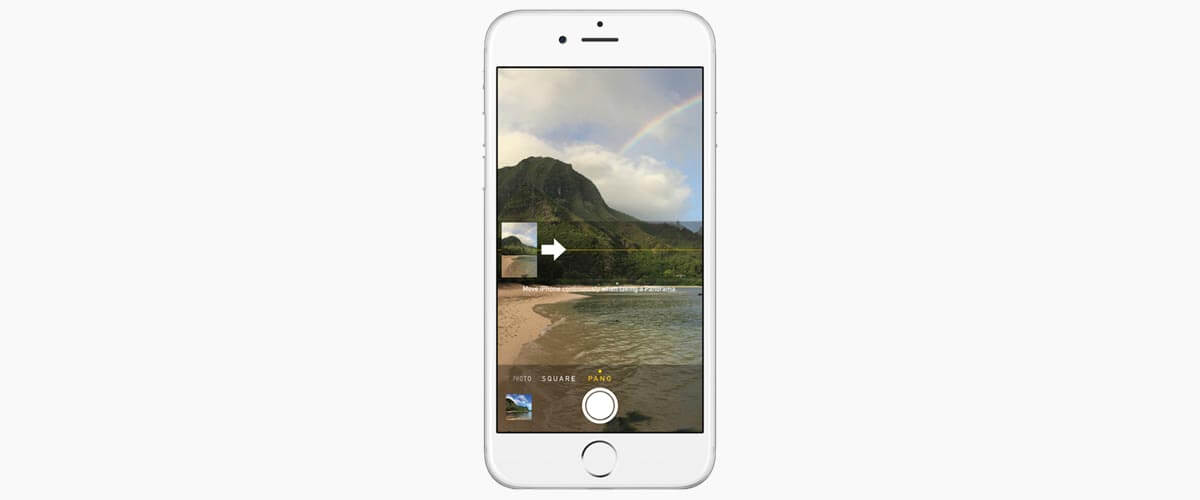 iPhone 8 foto in panorama modus