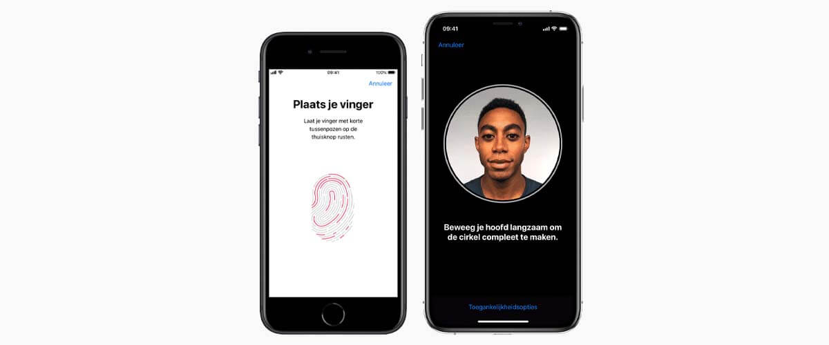 iPhone beveiligen met Touch ID of Face ID