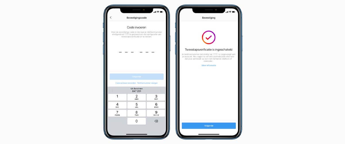 Account op iPhone beveiligen met tweestapsverificatie