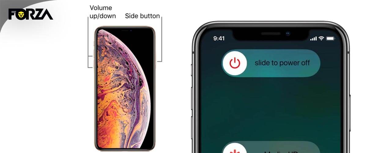 iPhone XS uitzetten