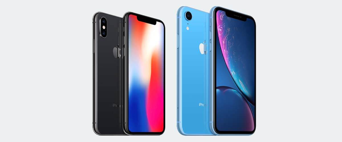 Uiterlijk verschil iPhone X en XR