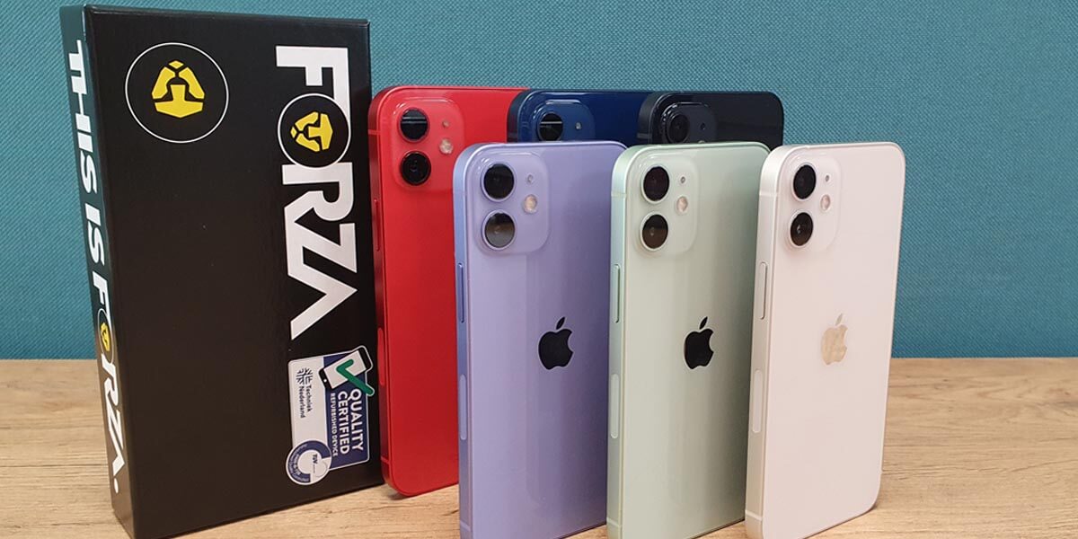 Forza Refurbished iPhone 12 en 12 Mini