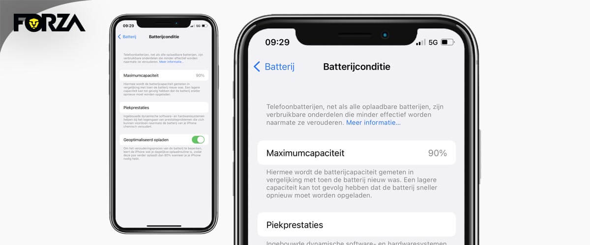 Batterijconditie vinden in je iPhone